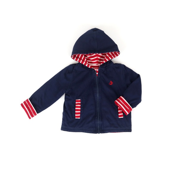 JOJO MAMAN BEBE hoodie, boy’s size 18-24M - Picture 1 of 4